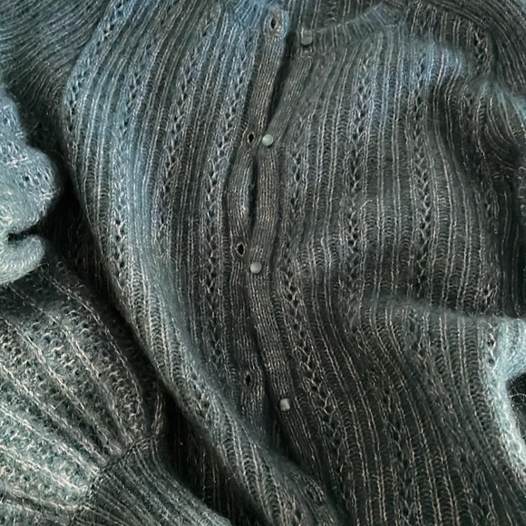 Sezane Alyssa cardigan green XS - Picture 8 of 10